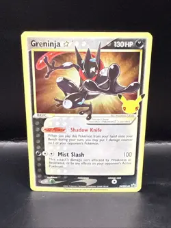 Pokemon Card Celebrations Holographic Promo Greninja SWSH144 B - Image 3