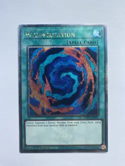 Polymerization RA02-EN047 Quarter Century Secret Rare 1st Ed Card Near Mint - Image 1