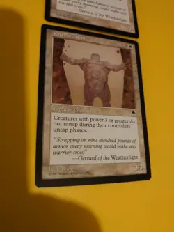 Marble Titan x2 Rare Tempest. Old Vintage. Magic the Gathering Card. - Image 3
