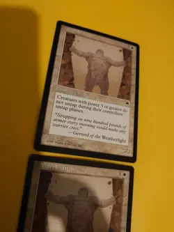 Marble Titan x2 Rare Tempest. Old Vintage. Magic the Gathering Card. - Image 5