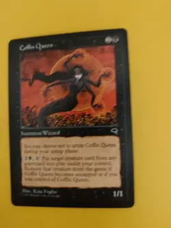 Coffin Queen. rare summon wizard Tempest. Old Vintage. Magic the Gathering Card. - Image 2