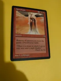 Apocalypse. Rare sorcery Tempest. Old Vintage. Magic the Gathering Card. - Image 5