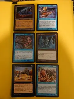 Tempest x6 MTG Card inc capsize,cold storage,extinction,ertai's meddling - Image 1