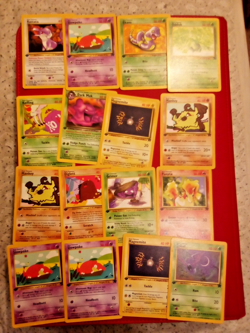 Pokemon Card shadowless and first edition Lot common and uncommons - Image 3