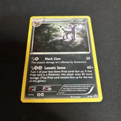 Pokemon TCG Umbreon XY96 Black Star Promo Holo Card w/ Galaxy Swirl 💫 Rare! - Image 2