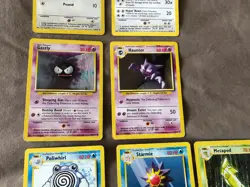 12 x Base Set - WOTC 1999-2000 - Mixed - Pokemon Card's Common/Uncommon/Rare - Image 3
