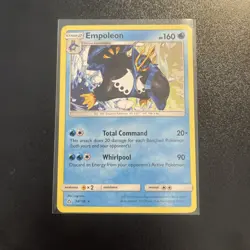 Pokemon TCG Empoleon SM Ultra Prism 34/156 Regular Non Holo Rare Card - Image 1