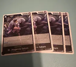 St. Jaygarcia Saturn OP13-083 (R) Carrying on His Will ENGLISH One Piece Card - Image 1