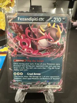 Fezendipiti EX 38/64 Shrouded Fable Collectible Card - Image 1