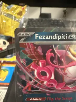 Fezendipiti EX 38/64 Shrouded Fable Collectible Card - Image 2