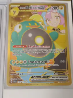 Pokemon Sealed Jolteon Ex Promo/Illustration Rare/Bellibolt Gold Holo Cards - Image 3