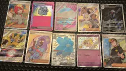 Pokemon Card Lot X 10 Cards Random SIR SAR TRAINER You Get What You See 1A - Image 1