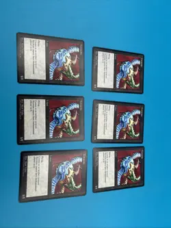 6x Old School MTG Tetravite Tokens Counters Tetravus Custom Event Cards - Image 4