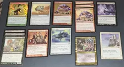 magic the gathering mixed Rare Mythic Lot 85 Cards Legends Commander SLX Etc. - Image 1
