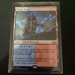 Steam Vents 257 Guilds of Ravnica NM MTG - Image 1