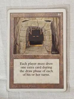 Played Howling Mine Revised Mtg Magic the Gathering - Image 1