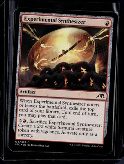 Experimental Synthesizer - 138/302 - NEO - NM - MTG Magic the Gathering - Image 1