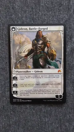 Gideon, Battle Forged - Magic Origins - Magic the Gathering - MTG - ORI - Image 1