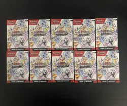 LOT OF 10 Pokemon TCG Scarlet Violet PRISMATIC EVOLUTIONS Booster Bundles-Sealed - Image 1