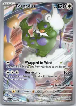 Tornadus - (Pokemon Center) 210 SV: Scarlet & Violet Promo Cards NM PKM - Image 1