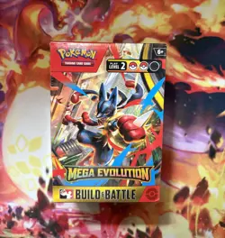 Pokemon Mega Evolutions: Build & Battle, 3-pack blister, 4xBlisters, Battle Deck - Image 3