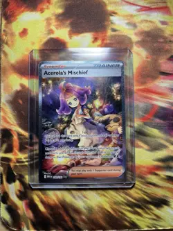 Pokemon Mega Evolution Acerola's Mischief SIR 183/132 - Image 1