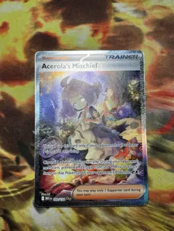 Pokemon Mega Evolution Acerola's Mischief SIR 183/132 - Image 2
