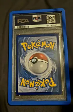 TEAM AQUAS KYOGRE EX 6/34 2015 Pokemon Double Crisis Full Art PSA 6 - Image 2