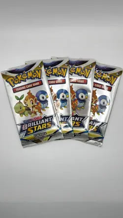 Pokemon Brilliant Stars Fun Packs Sealed Lot Of 4 Packs - Image 1