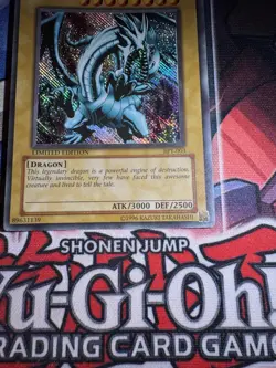 Yu-Gi-Oh! Blue Eyes White Dragon BPT-003 Reverse Secret Rare Foil Misprint Error - Image 5