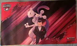 Pokemon TCG 2025 Regional Championship Playmat Pittsburgh Mewtwo - Image 1