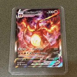 Pokemon 2022 Shield & Sword Charizard VMAX SWSH261 Black Star Promo NM - Image 1