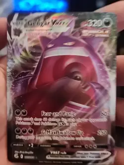 Pokemon TCG Fusion Strike Holo Ultra Rare Gengar VMAX 157/264 NM Condition - Image 1