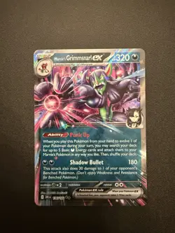 Pokemon TCG - Marnies Grimmsnarl EX 136/182 - Destined Rivals - Double Rare - NM - Image 1