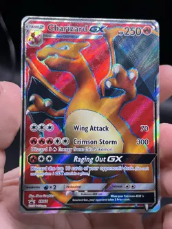 Charizard GX SM60 Black Star Promo 2017 Full Art Pokemon TCG English LP - Image 3