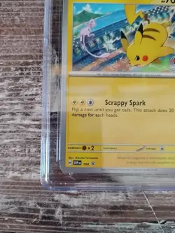 Pikachu 190 World Championship 2024 CGC GEM MINT 10 Black Star Promo Pokemon TCG - Image 2