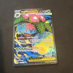 2025 Pokemon Mega Evolution MEG EN Venusaur ex Ultra Rare #155/132 - Image 1