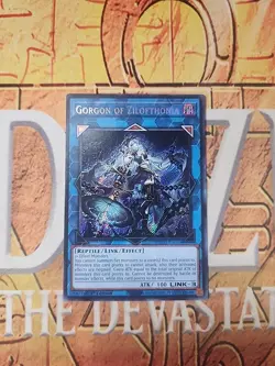 Gorgon of Zilofthonia DUAD-EN050 Secret Rare 1st Ed NM Yugioh - Image 1
