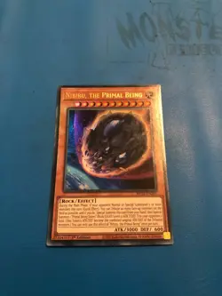 YUGIOH Ultra Rare Nibiru, The Primal Being MP22-EN261/RA01-EN015 1st Edition - Image 1