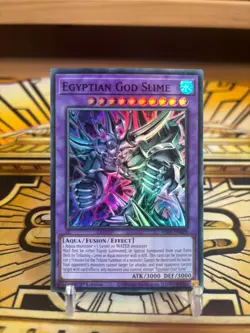 Yugioh Agyptischer Gotterschleim RA01-DE029 Super Rare - Image 1