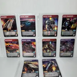 Transformers TCG Siege Wave 3 Lot Character Cards Rares Optimus Prime Wheeljack - Image 3