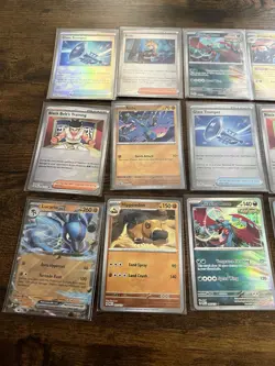 20+ Prismatic Evolutions Card Lot, EX, Pokeball & Master Ball Pattern, Pack Frsh - Image 2