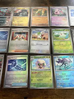 20+ Prismatic Evolutions Card Lot, EX, Pokeball & Master Ball Pattern, Pack Frsh - Image 3