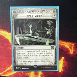 ~ Reanimate ~ NM ~ Outlaws of Thunder Junction: Breaking News ~ MTG ~ - Image 1