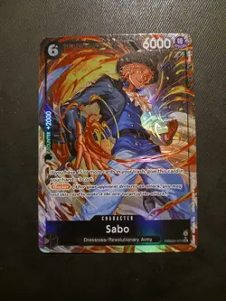 One Piece Card Game TCG Sabo PRB02-014 Alt Art M/NM Condition - Image 1