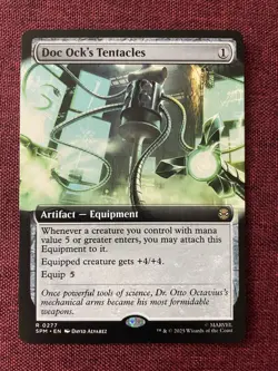 Doc Ock's Tentacles #277 EXTENDED NM/M MTG Spiderman Magic Card - Image 1