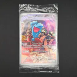 Pokemon TCG Card Team Rocket's Wobbuffet SVP203 Destined Rivals Promo - Sealed - Image 1