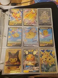 Binder Full Of 360 Cards. Ex Gx Vmax Full Art And Casses - Image 1
