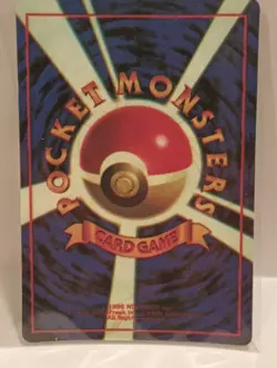 Sentret Japanese Rare Vintage Pokemon Square Prism Sticker Card Unlicensed - Image 2