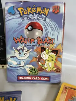 Pokemon Trading Card Game Jungle Theme Deck Water Blast open/complete Wizards 742818060660 - Image 2